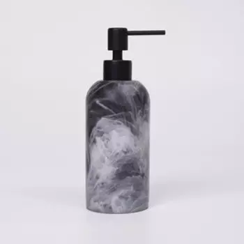 Дозатор для жидкого мыла Wasserkraft Neime черный/белый (K-1999)