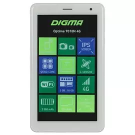 Планшет Digma Optima 7018N LTE 7'' 4G 16GB/2GB White