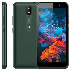 Смартфон BQ 5045L Wallet NFC (green chameleon)