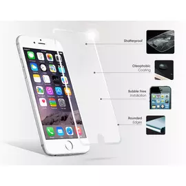 Стекло защитное iPhone 6/6S 4,7" front Red Line 0,15mm