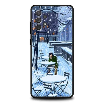 Чехол с масляной краской в стиле ретро Ван Гога для Samsung A51 A71 A21S A12 A11 A31 A41 A52 A32 A01 A23 A33 A53 A73 A03S A05S A13 5G A34, чехол Samsung A51