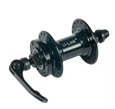Втулка велосипедная U-Link GL-B10F, передняя, 36 спиц, OLD 100 мм, GL-B10F-QS36