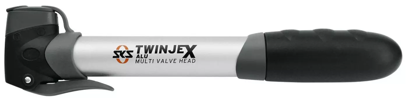 Насос велосипедный SKS Twinjex ALU, silver, 11043