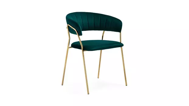 Стул Kamelia 1 green, gold