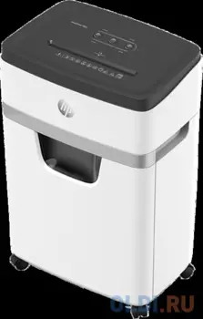 Шредер HP OneShred 18CC С-4 перекрестный 18лист. 18лтр. скрепки скобы пл.карты