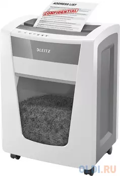 Шредер Leitz IQ Office Pro (секр.P-6)/фрагменты/5лист./30лтр./скрепки/скобы
