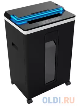 Шредер Office Kit S165UVCD черный (секр.P-5)/фрагменты/8лист./22лтр./CD