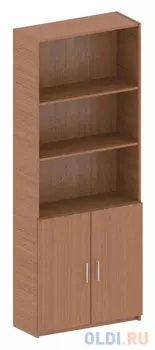 Шкаф Riva Бюджет прямой 716x349x1810мм орех (2552)