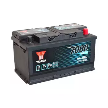 Автомобильный аккумулятор (75 А/ч) Yuasa YBX7110-075