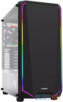 Корпус ATX Zalman K1 Rev.B Без БП чёрный