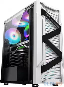Корпус ATX ALSEYE Warrior White Без БП белый