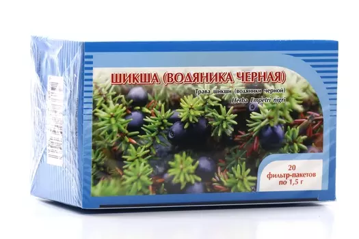 Шикша (водяника черная), 1,5 г, 20 шт, ф/п