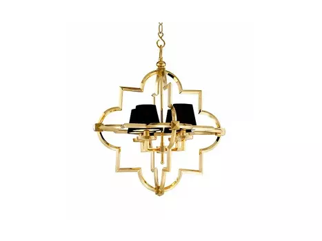 Люстра Mandeville M gold/black