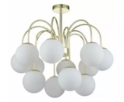 Люстра на штанге Indigo Classic 13017/12R Gold