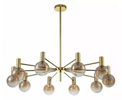 Люстра на штанге Indigo Collana 13015/10R Gold