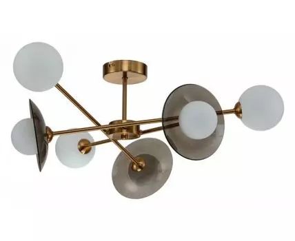 Люстра на штанге Indigo Jazz 11020/6C Brass