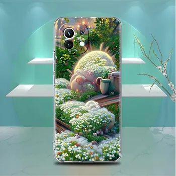 Clear Case For Xiaomi Mi Poco X3 NFC M3 Pro F3 F1 11 Lite 12 Note 10 11T 9T Transparent Phone Cover Rural Scenery Xiaomi Poco F3
