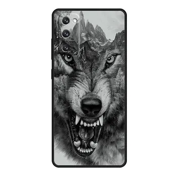 Для Samsung S10 S10e S21 Plus S7 S22 Ultra 5G S20 FE 2022 S8 S9 телефон Funda Beast Lion Wolf смартфон Samsung S22 5G