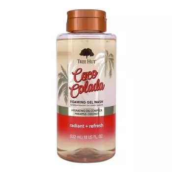 TREE HUT Гель для душа с ароматом кокоса и ананаса Coco Colada Foaming Gel Wash