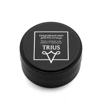 TRIUS Ежедневный мужской крем для рук и лица 50.0