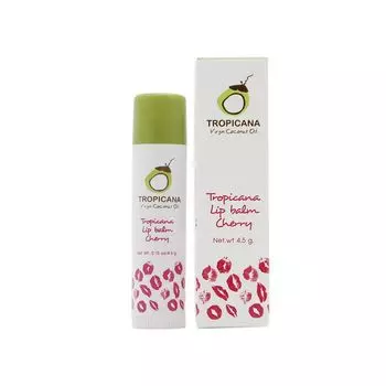 TROPICANA Бальзам для губ в стике "Cherry" (вишня)