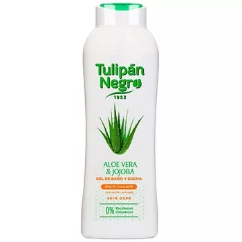 Tulipan Negro Увлажняющий крем-гель для душа и пена для ванны 2в1 Алоэ и жожоба