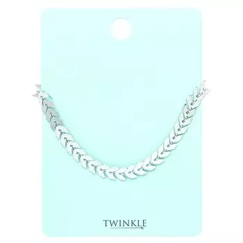 TWINKLE Браслет SILVER LEAVES