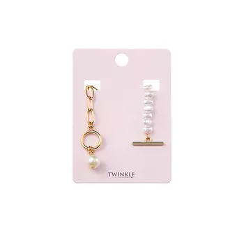 TWINKLE Браслет Split Gold Pearl