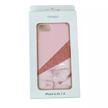 TWINKLE Чехол для iPhone 6,6S,7,8 Twinkle Pink Marble