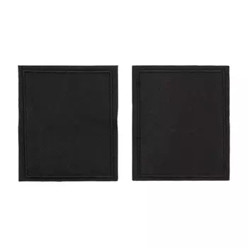LA496 Термоаппликация 68*80 мм (black)