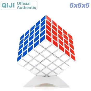 Волшебный кубик QiJi 5x5x5 QJ 5x5, профессиональный нео-скоростной кубик-головоломка, антистрессовые игрушки для детей