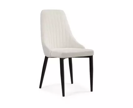 Стул на металлокаркасе Kora white / black