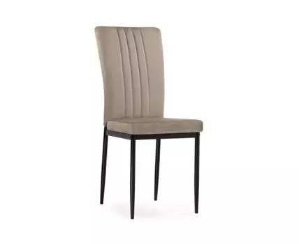 Стул на металлокаркасе Rek cappuccino / black