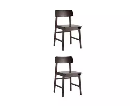 Стул обеденный ODEN WOOD NEW (набор 2шт) (Коричневый, 43,5)