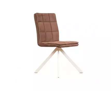 Стул Левмар Vela S64/Brown (коричневый, белый)