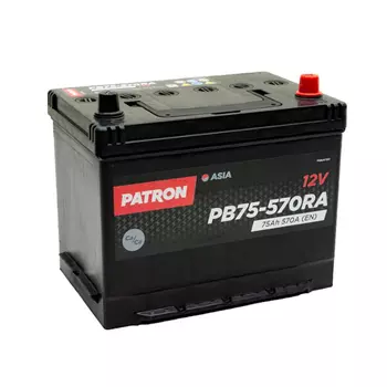 Аккумуляторная батарея (75 А/ч) PATRON PB75-570RA