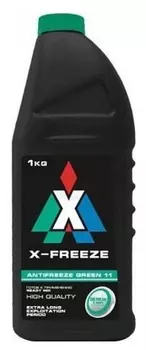 Антифриз готовый Green (зеленый, 1 кг.) X-Freeze 430206069