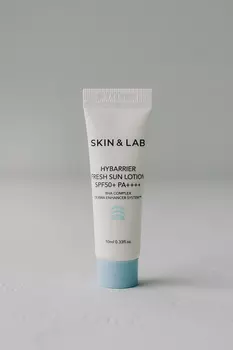 Увлажняющий солнцезащитный крем для лица и тела SKIN&LAB Hybarrier Fresh Sun Lotion SFP50+ PA++++ 10ml