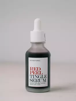 Тонизирующая сыворотка-пилинг с эффектом покалывания So Natural Red Peel Tingle Serum 35ml