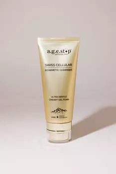 Ультра-мягкое средство для очищения A.G.E.STOP SWITZERLAND Swiss Cellular Biomimetic Cleanser 100ml