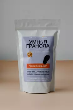 Умная ореховая гранола с ягодами шелковицы и грецким орехом ЦЕХ(39) 450гр