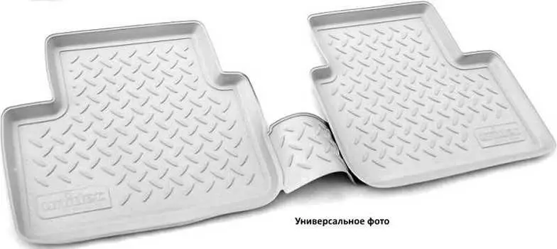 3D коврики в салон (полиуретан, серые, 7 мест, 3 ряд) Норпласт NPA00-C31-532-G Hyundai Santa Fe 2018-