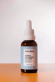 Успокаивающая молочковая сыворотка Maruderm Centella Moisturizing Milk Serum 30ml