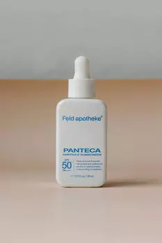Успокаивающая солнцезащитная сыворотка FELD APOTHEKE Dexpanthenol + Madeca Damage Care Panteca Ampoule Sunscreen SPF50+ PA++++ 30ml