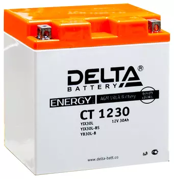 Аккумулятор (30 А/ч) Delta CT1230