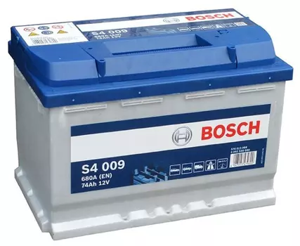 Аккумулятор автомобильный (74 А/ч) Bosch 0092S40090