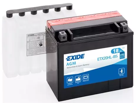 Аккумуляторная батарея (18 А/ч) Exide ETX20HL-BS
