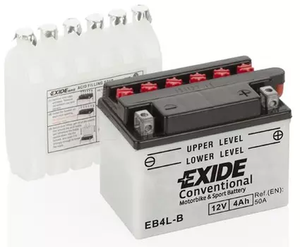 Аккумуляторная батарея (4 А/ч) Exide EB4L-B