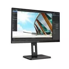 Монитор 23,8" AOC Q24P2Q 2560x1440, 4 ms, 250 cd/m, 50000000:1, 178°/178°, IPS, +HDMI, +DР, Pivot