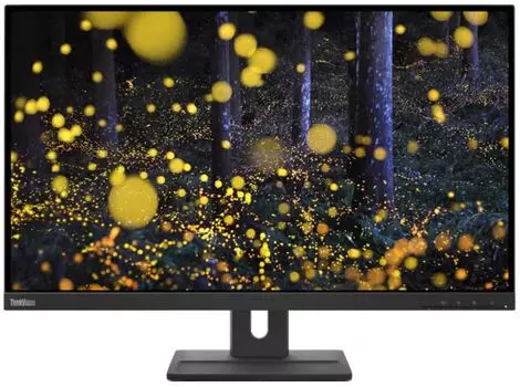 Монитор 27" Lenovo ThinkVision E27q-20 62D0GAT1UK 2560x1440 WLED, 16:9, IPS, 350cd, 1000:1, 3M:1, 4ms, 178/178, DP, HDMI, 75Hz, HAS, tilt, pivot, swiv